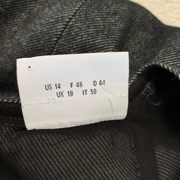 Akris Punto Black Gray Sleeveless Dress Size 14 - Picture 8 of 17